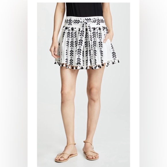 NWT Dodo Bar Or Ariana Mini Skirt black/white size S - Picture 4 of 12